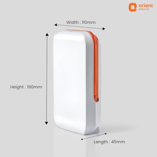 Image of Orient Electric Litpac 15W Emergency Rechargeable LED Lantern with 7200 mAh Battery | Upto 30 Hours Battery Backup | Brightness Control Feature | in- Built Mobile Charging Point| Cool White