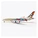 ZFQSEXTWT 1 400 Fit for A380 A6-APC Airlines Alloy Metal Model Aircraft Collectible Plane Models Souvenir Gift Hobby Playgame Kit