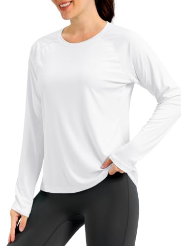 Image of UPF 50+ Sun Shirt for Women Long Sleeve Quick Dry UV Protection Hiking Top