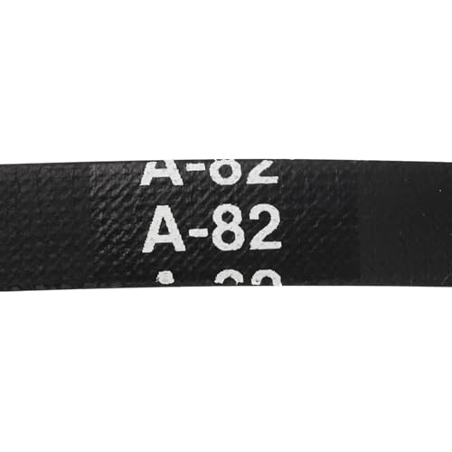 Image of uxcell 3pcs A82 or 4L840 Classic Wrapped Rubber V-Belt, 82 inch(2083mm) Inside Circumference, A Profile V Belt