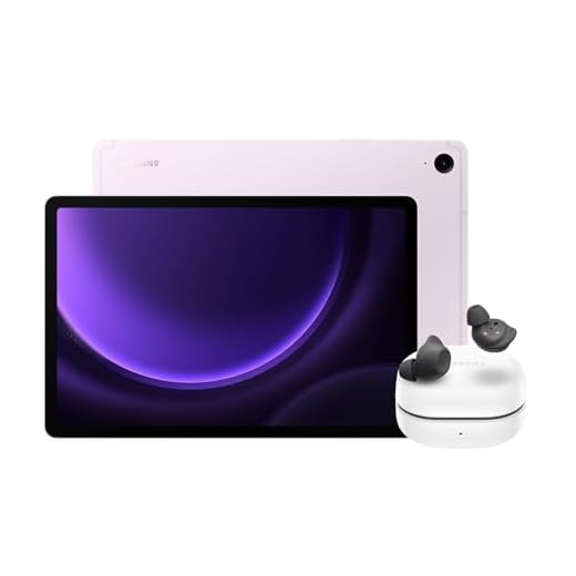 Samsung Combo Tablet Tab S9 FE Wi-Fi (128GB) - Lavanda + Galaxy Buds FE - Grafite