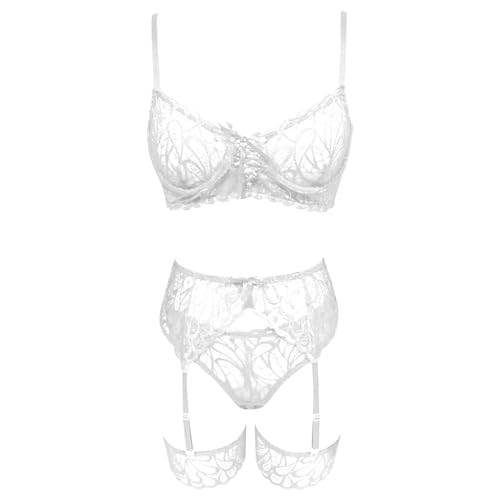 Lingerie jarretière dentelle pour soirée romantique et mariage