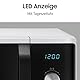 Samsung MG23K3614AW/EG Mikrowelle mit Grill / 23 Liter Garraum / 800 W/Großes Grillelement für gleichmäßige Bräunung/Kratzfester Keramik-Emaille-Innenraum, Weiß