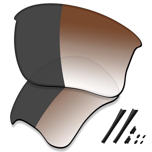 Image of SAUCER Premium Replacement Lenses & Rubber Kits for Oakley Flak Jacket XLJ | Flak Jacket XLJ Low Bridge Fit Sunglasses