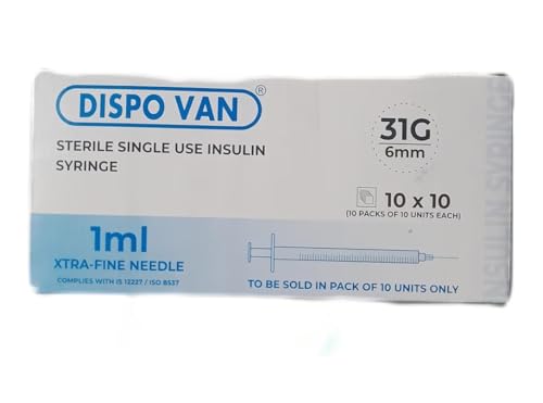 Image of Dispovan insulin syringe 1ml U-40