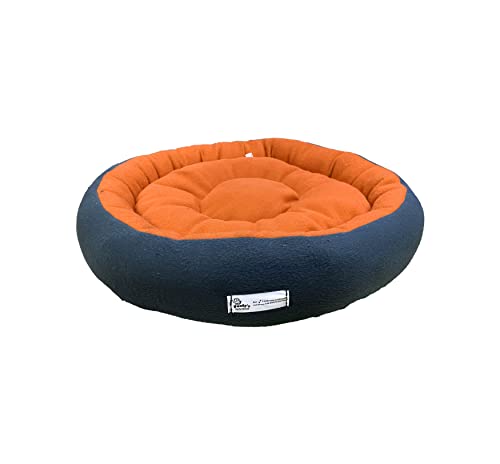 Image of Premium Large Size Dog Bed for Large Dogs and Puppies Anti Skid Bottom Washable Orthopedic Big Dog /cat Beds Orange /Black