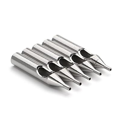 22pcs Tattoo Needle Tips Tattoo Stainless Steel Tips Set Mixed 3RL 5RL 7RL 9RL 11RL 13RL 15RL 18RL
