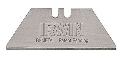 Image of IRWIN Utility Blade, Bi-Metal, 50-Pack (2084300), Blue