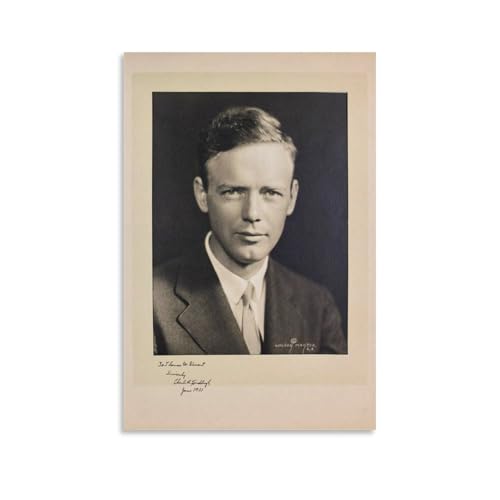 Poster Charles Lindbergh peinture murale et décoration chambre