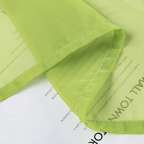 Cortinas decorativas para salón monocolor verde que transforman tu ventana con luz 7