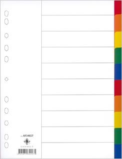 Q-Connect KF34027 A4 Dividers (Pack of 10)