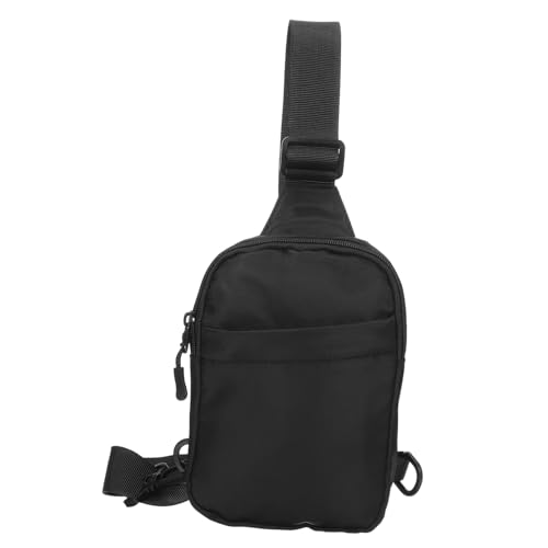 Imagen de DIKACA Bolso Bandolera de Hombro para Hombre Ajustable con Múltiples Diseño y Cierre de para Senderismo y Diario Bolsa Cruzada y Práctica