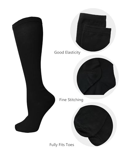 Womens Knee High Socks Long Socks for Women Athletic Sports Thigh High Stockings Casual Striped Tube Socks for Women3