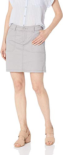 Lee Women's Straight Fit Alessa Skort, Alloy, 8