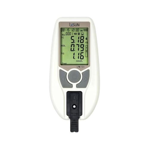 Digital Lipid Meter, Portable Cholesterol Testing Device, Monitor...