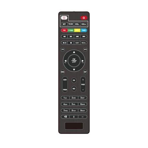ZJBOX Remote Control adapted to ZJBOX Digital TV Converter Box，It Supports Only Infrared Remote Control，Only Supports Specific Models