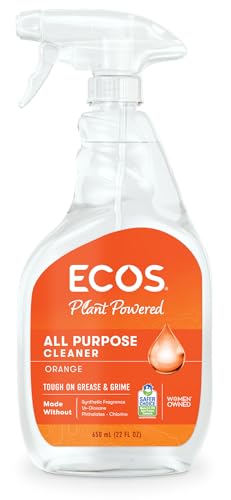 ECOS, Earth Friendly Products Plus All Purpose Household Cleaner, orange, 22 Ounce