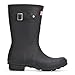 Hunter Women's Original Short Rain Boots, Black, 7