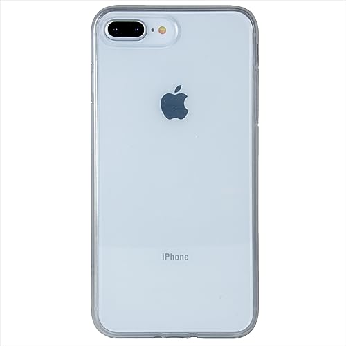 INSTACASE Funda Compatible con iPhone 8 Plus Transparente, Protector de Uso Rudo, Case A Prueba de Golpes Antigolpes TPU