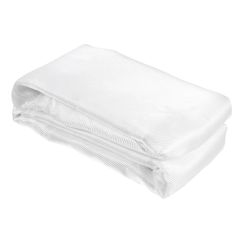 QUARKZMAN Lámina de Tela de Fibra de Vidrio 7 Oz/200G 6m(6.54 Yardas) x1m x 0.2mm Tejido de Sarga de Fibra de Vidrio e 64.58 Pies Cuadrados, Aviones RC, Bañeras de Surf Automático