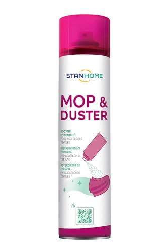 Stanhome Mop Duster Limpia polvo - Retrasa la acumulación de polvo, complemento potenciador para plumeros y mopas quitapolvo (400ml) (1)