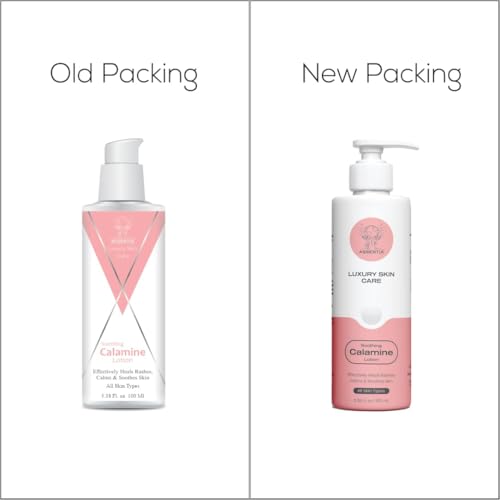 Image of Calamine Anti-Itch Body Lotion for Dry Skin, Itching and Skin Irritation, Soothing Calamine Formula for Chickenpox, Pregnancy Care and Daily Skin Comfort, Non-Sticky, Pack of 3, 100ml Each