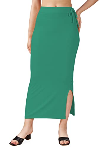 Image of Mehrang Microfiber Saree Shapewear Petticoat for Women, Cotton Blended Shape Wear Dress for Saree