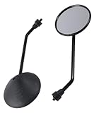 [Einfach zu bedienen]: Der Motorrad -Rückspiegel ist einfach zu bedienen und kann einen beschädigten Rückspiegel direkt ersetzen. Das 360-Grad-rotierende Design ermöglicht eine einfache Einstellung Ihres bequemsten Winkels.