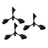 DOITOOL 3 Stück Windmessbecher Abs Schutzgehäuse Windgeschwindigkeitssensor Windmessung Wetterfest Robust für Anemometer Zubehör Windgeschwindigkeitsüberwachung