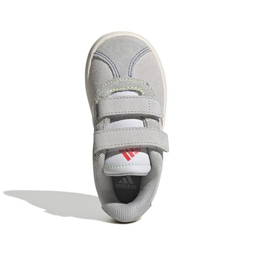 Image of adidas Boys Vl Court 3.0 Slip On Sneakers Shoes Casual - Pink, White