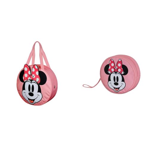 Disney Minnie Mouse Face - Bolsa de Playa + Neceser Jumbo