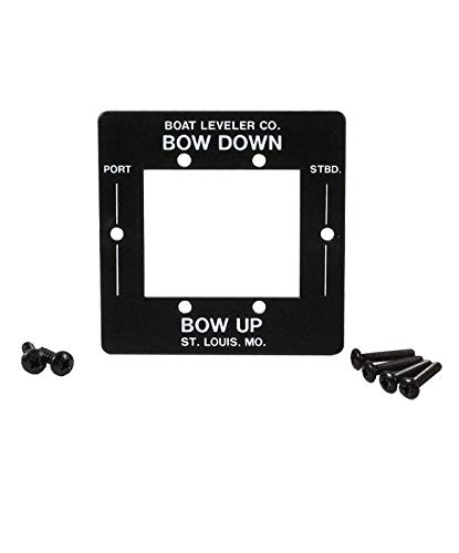 Insta-Trim Boat Leveler 13001 Dashboard Switch Trim Plate