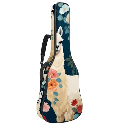 Étui pour guitare acoustique rembourré résolvant les problèmes d'impacts et de pluie 101,6 cm