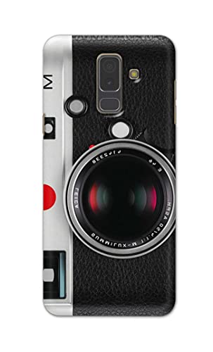 Image of Printed Hard Back Cover Case for Samsung Galaxy A6 Plus | A6+ | Samsung Galaxy J8 Back Cover (Vintage Camera) -702