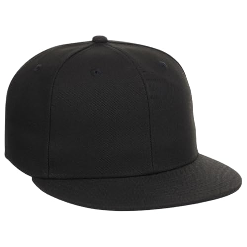 Image of Lids Blank Premium Full Court w /Colored Under Visor Fitted Cap