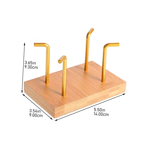 SHOWERORO 4 Peças Suporte Para Filtro De Café Organizador De Armazenamento De Café Balcão De Barra D