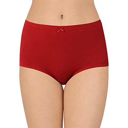 Image of Amante Solid High Rise Full Coverage Full Brief Panties (Pack of 3)