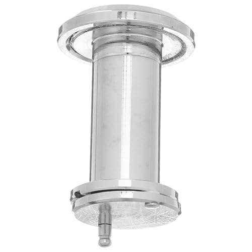 Ipetboom Mirilla de Puerta de Ángulo Amplio con Protector de Privacidad Anti-Espía Metal Seguridad para Puerta, Ajusta para Grosor 35-55mm, Acabado Plateado miniatura 1