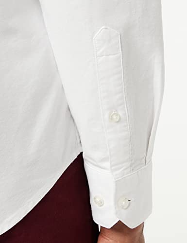 Farah Brewer Camicia da lavoro Uomo, Bianco