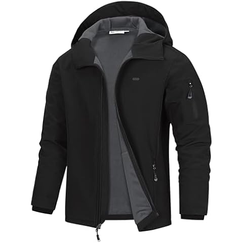 33,000ft Men's Waterproof Softshell Jacket Cover