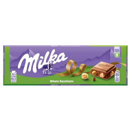 Milka Chocolate Whole Nuts 250 g