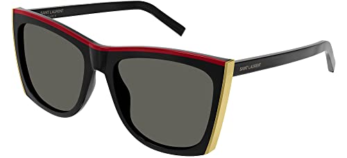 Saint Laurent SL 539 PALOMA Black Red/Grey 58/18/145 women Sunglasses