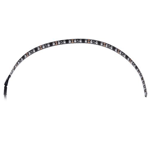 Phobya LED-Flexlight highdensity 30 cm Intérieur 36lamps 300 mm  Ruban Lumineux (36 Lampe (s), LED, intérieur, Blanc, Chauffage, 30 cm)