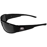 NCAA Siskiyou Sports Fan Shop Georgia Bulldogs Black Wrap Sunglasses One Size Black