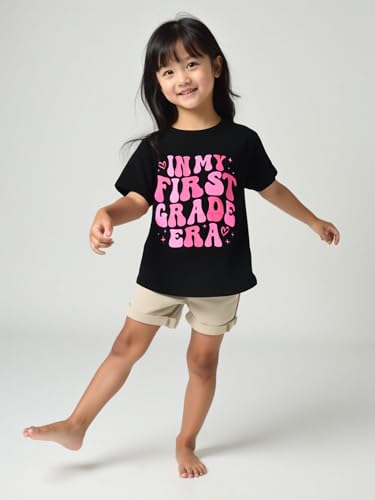 Image of Unique Baby Boys 1st Grade Vibes Only Back to School T Shirt