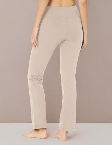 Jockey Womens Premium Pocket Slim Flare Yoga Pants - Image 4