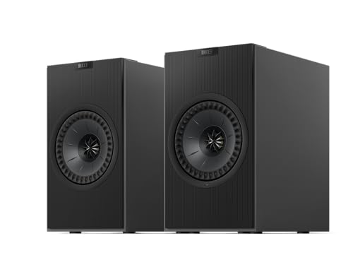 Image of KEF Coda W Wireless HiFi Speakers (Dark Titanium)
