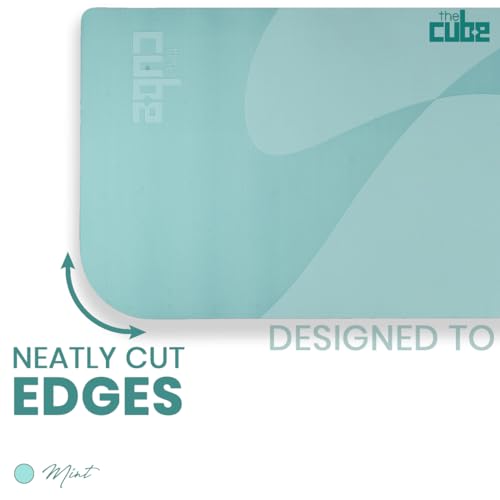 Image of The Cube Club Yoga Mats Extra Thick Non Slip Exercise Mats For Workout With Carrying Strap Eco Friendly Asana Tpe Yoga Mat For Men & Women 6Mm Gym Mat (Mint), Pink