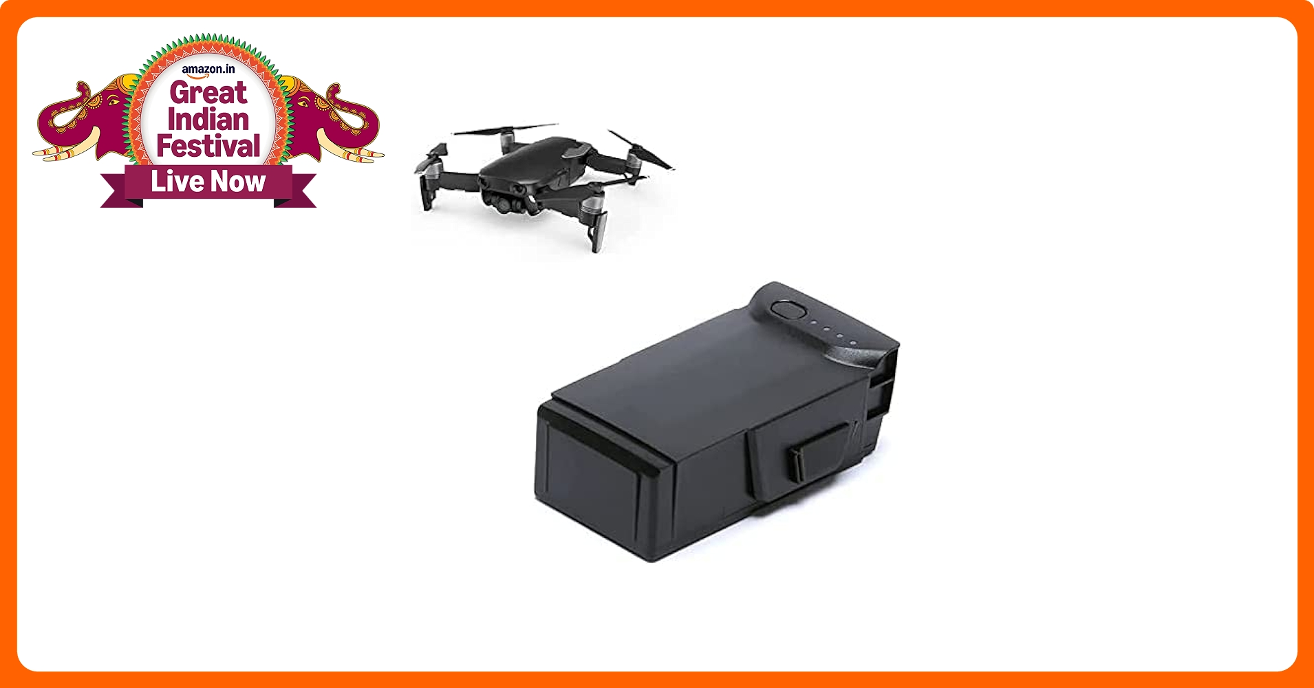 Buy YueLi Mavic Air Part 1 Intelligent Flight Battery Black