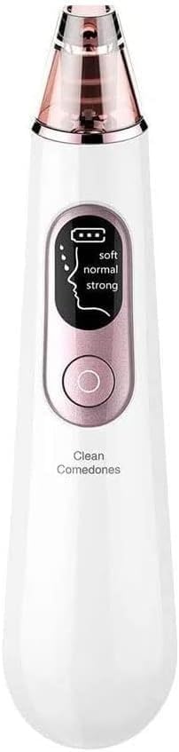 Pore Vacuum, with 6 Adjustable Suction,USB Rechargeable Facial Cleaner Blackhead Tool with Replaceable Probes